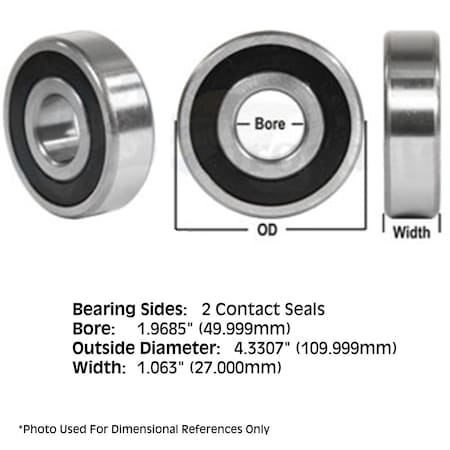 Aftermarket Fits New Ball Bearing Fits John Deere Combine 606 608 612 CTS 6620 7720 JD10018